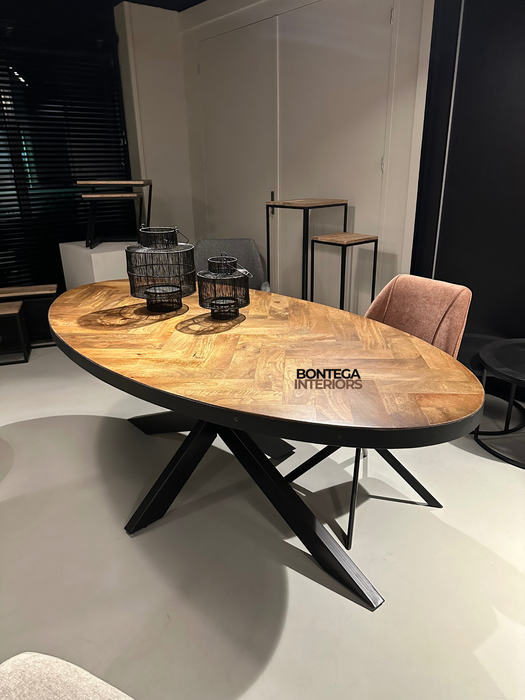 Eettafel Arenque | Visgraat Mangohout