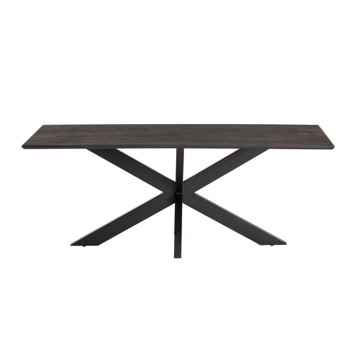 Eettafel Brazil Black | Zwart Mangohout