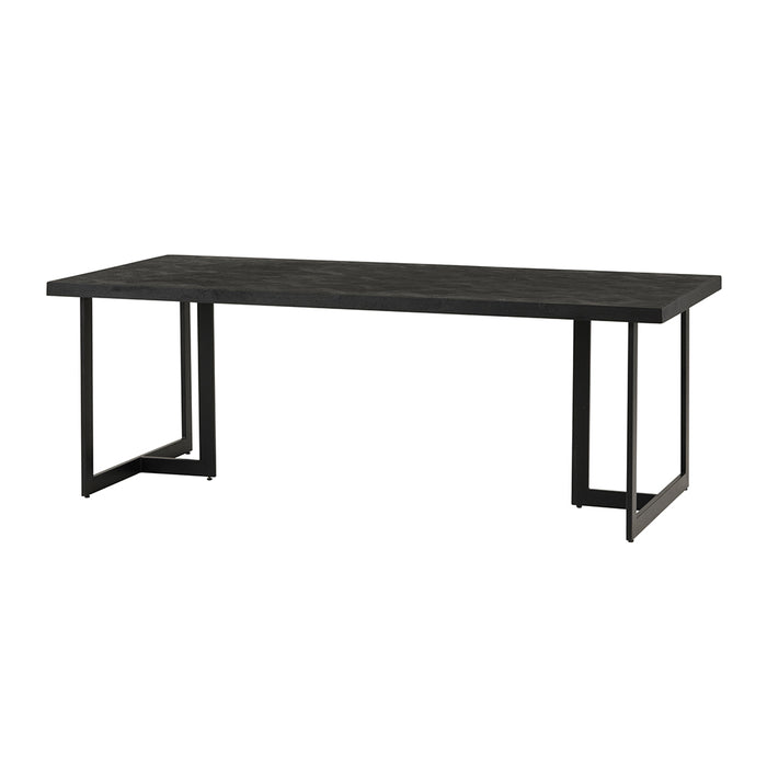 Eettafel Newcastle | Zwart Mangohout