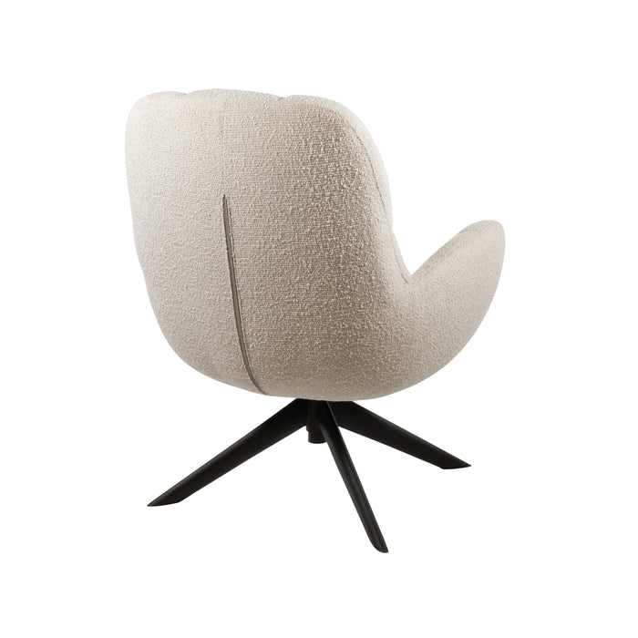 Draaifauteuil Elvis | Stof Monet Pearl 0855